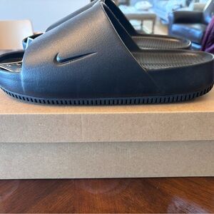 NWT Nike Calm Slides Black size 12/13